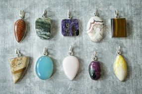 gemstone pendants