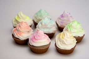 handmade soap in the form of a cupcake