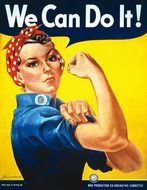 poster vintage we can do it drawing