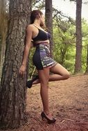 attractive woman outdoor