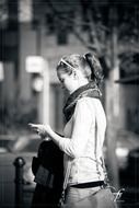 woman street life