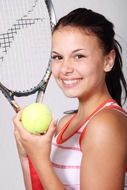 young tennis player