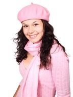Photo of Female wearing a pink clothes