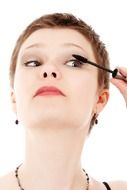 applying beauty cosmetic