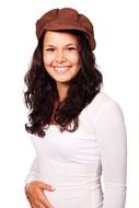 beautiful happy face female girl