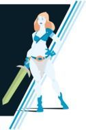 warrior illustration drawing