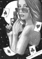 the image on the cover of the girl ganster