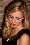 pretty young beautiful lady