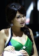 portrait of beautiful asian woman