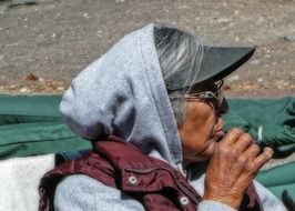 old native woman human female
