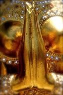 hand prayer gold sculptures