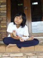 Photo of asian teenager girl