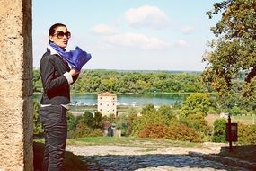 handsome girl kalemegdan