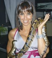 Woman with the snake