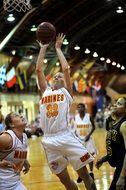 competition of basketball female sport ball woman