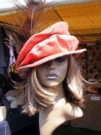 mannequin with attractive hat