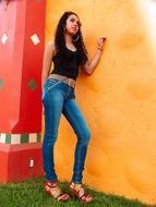 girl posing