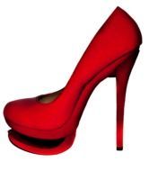 red high heels