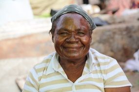 portrait of a woman with papua new guinea
