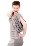 attractive beautiful lady elegant