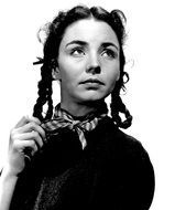 black and white photo of actress jennifer jones