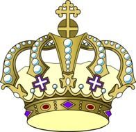 Royal crown drawing