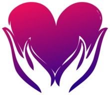 image of hands holding a heart
