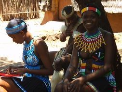 women from a tribe in south africa
