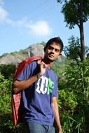 young boy outdoor, Sri Lanka
