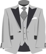 Grey waistcoat