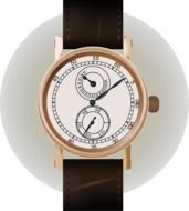 fashion wrist watch drawing