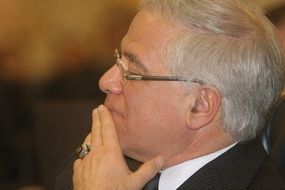 Portrait of politician