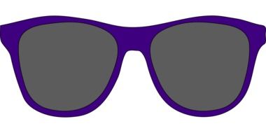 image of blue-rimmed glasses