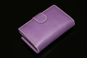 Fashion purple wallet