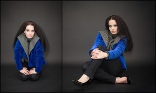 model woman fashion posing