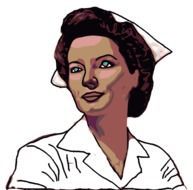 nurs girl drawing