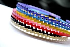 pile of colorful hairbands