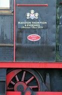 photo of a cabin of a vintage locomotive