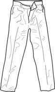 pants drawing