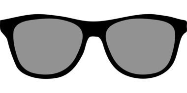 graphic image of stylish sunglasses