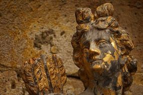 fig weathered sculpture
