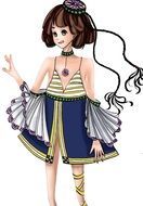 fashion as an illustration