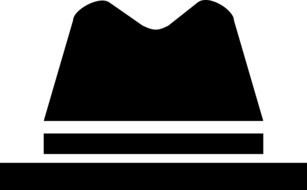 hat fedora drawing