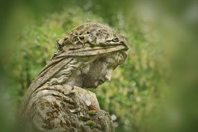 head woman sculpture
