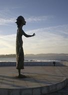 Statue of the woman