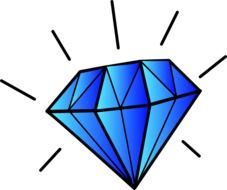 diamond precious drawing
