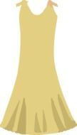 dress fashion drawing