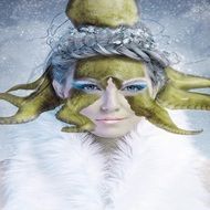 painted snow queen