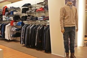 clothing shop interior