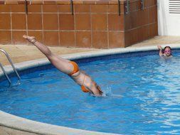 pool jump